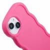 Phonesta Wavy Silicone Back Cover hoesje voor Apple iPhone 15 - Hot Pink 6