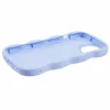 Phonesta Wavy Silicone Back Cover hoesje voor Apple iPhone 15 - Paars 4