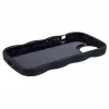 Phonesta Wavy Silicone Back Cover hoesje voor Apple iPhone 15 - Zwart 4