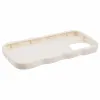 Phonesta Wavy Silicone Back Cover hoesje voor Apple iPhone 15 Pro Max - Beige 4