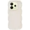 Phonesta Wavy Silicone Back Cover hoesje voor Xiaomi Redmi Note 14 4G - Beige