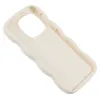 Phonesta Wavy Silicone Back Cover hoesje voor Xiaomi Redmi Note 14 4G - Beige 4
