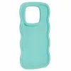 Phonesta Wavy Silicone Back Cover hoesje voor Xiaomi Redmi Note 14 4G - Mintgroen 3
