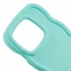 Phonesta Wavy Silicone Back Cover hoesje voor Xiaomi Redmi Note 14 4G - Mintgroen 6
