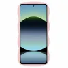 Phonesta Wavy Silicone Back Cover hoesje voor Xiaomi Redmi Note 14 4G - Roze 2