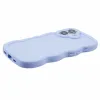Phonesta Wavy Silicone Back Cover hoesje voor Apple iPhone 17 - Paars 5
