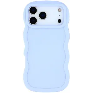 Phonesta Wavy Silicone Back Cover hoesje voor Apple iPhone 17 Pro - Paars
