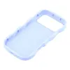 Phonesta Wavy Silicone Back Cover hoesje voor Apple iPhone 17 Pro - Paars 6