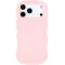 Phonesta Wavy Silicone Back Cover hoesje voor Apple iPhone 17 Pro - Roze