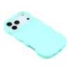 Phonesta Wavy Silicone Back Cover hoesje voor Apple iPhone 17 Pro Max - Mintgroen 4