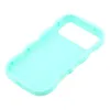Phonesta Wavy Silicone Back Cover hoesje voor Apple iPhone 17 Pro Max - Mintgroen 6