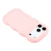 Phonesta Wavy Silicone Back Cover hoesje voor Apple iPhone 17 Pro Max - Roze 5