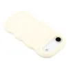 Phonesta Wavy Silicone Back Cover hoesje voor Apple iPhone Air - Beige 5