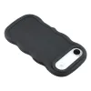 Phonesta Wavy Silicone Back Cover hoesje voor Apple iPhone Air - Zwart 5