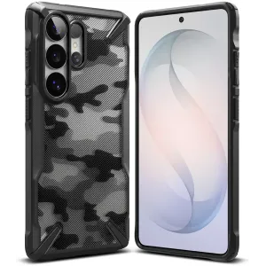 Ringke Fusion X Back Cover hoesje voor Samsung Galaxy S26 Ultra - Camo Zwart