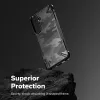 Ringke Fusion X Back Cover hoesje voor Samsung Galaxy A57 - Camo Zwart 4