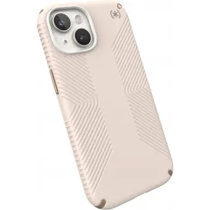 Speck Presidio2 Grip Back Cover hoesje voor Apple iPhone 17e/16e/15/14/13 - Beige