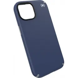 Speck Presidio2 Pro Back Cover hoesje met MagSafe voor Apple iPhone 17e/16e/15/14 - Blauw/Zilver