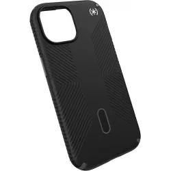 Speck Presidio2 Grip ClickLock Back Cover hoesje met MagSafe voor Apple iPhone 17e/16e/15/14/13 - Zwart