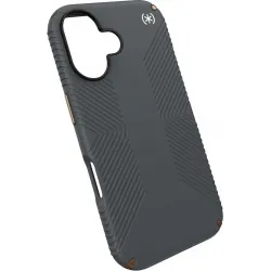 Speck Presidio2 Grip Back Cover hoesje voor Apple iPhone 16 - Grijs