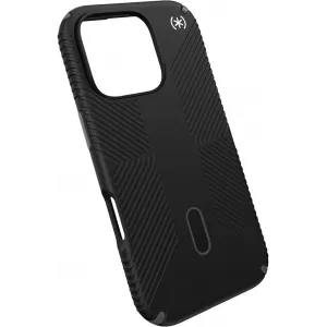Speck Presidio2 Grip ClickLock Back Cover hoesje met MagSafe voor Apple iPhone 16 Pro - Zwart