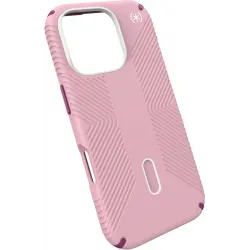 Speck Presidio2 Grip ClickLock Back Cover hoesje met MagSafe voor Apple iPhone 16 Pro - Roze