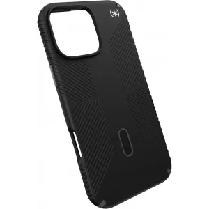 Speck Presidio2 Grip ClickLock Back Cover hoesje met MagSafe voor Apple iPhone 16 Pro Max - Zwart