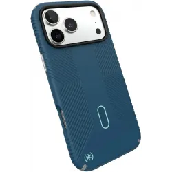 Speck Presidio2 Grip ClickLock Back Cover hoesje met MagSafe voor Apple iPhone 17 Pro Max - Blauw