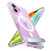 Torras Pstand Back Cover hoesje met MagSafe voor Apple iPhone 16 Plus - Transparant 4