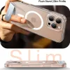 Torras Pstand Back Cover hoesje met MagSafe voor Apple iPhone 16 Pro - Transparant 3