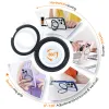 Torras Ostand R Fusion Back Cover hoesje met MagSafe voor Apple iPhone 16 Pro - Zwart 3