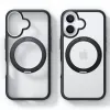 Torras Ostand R Fusion Back Cover hoesje met MagSafe voor Apple iPhone 16 - Zwart 1