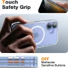 Torras Diamond Back Cover hoesje met MagSafe voor Apple iPhone 16 - Transparant 4