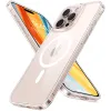 Torras Diamond Back Cover hoesje met MagSafe voor Apple iPhone 16 Pro - Transparant 0