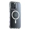 Torras Diamond Back Cover hoesje met MagSafe voor Apple iPhone 16 Pro - Transparant 1