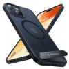 Torras Pstand Back Cover hoesje met MagSafe voor Apple iPhone 15 - Zwart 2