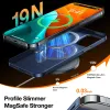 Torras OriginFit-Mag Back Cover hoesje met MagSafe voor Apple iPhone 15 Pro Max - Donkerblauw 3