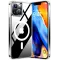 Torras Diamond Back Cover hoesje met MagSafe voor Apple iPhone 15 - Transparant