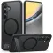 Torras Pstand Back Cover hoesje met MagSafe voor Samsung Galaxy S24 - Zwart