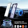 Torras Ostand Spin Back Cover hoesje met MagSafe voor Samsung Galaxy S24 Ultra - Donkerpaars 2