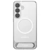 Torras Pstand Back Cover hoesje met MagSafe voor Samsung Galaxy S25 Plus - Transparant 1