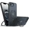 Torras Ostand Spin Back Cover hoesje met MagSafe voor Apple iPhone 17e/16e - Zwart
