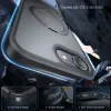 Torras Ostand Spin Back Cover hoesje met MagSafe voor Apple iPhone 17e/16e - Zwart 4