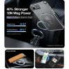 Torras Ostand Spin Back Cover hoesje met MagSafe voor Apple iPhone 17e/16e - Transparant 6