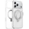 Torras Ostand Spin Back Cover hoesje met MagSafe voor Apple iPhone 17 Pro - Transparant