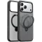 Torras Ostand Spin Back Cover hoesje met MagSafe voor Apple iPhone 17 Pro Max - Zwart