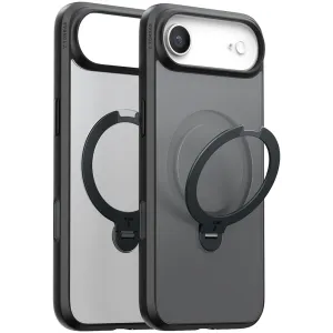 Torras Ostand Spin Back Cover hoesje met MagSafe voor Apple iPhone Air - Zwart