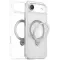 Torras Ostand Spin Back Cover hoesje met MagSafe voor Apple iPhone Air - Transparant