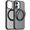 Torras Ostand Pro Back Cover hoesje met MagSafe voor Apple iPhone 17 - Zwart 1