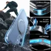 Torras Ostand Pro Back Cover hoesje met MagSafe voor Apple iPhone 17 - Transparant 6